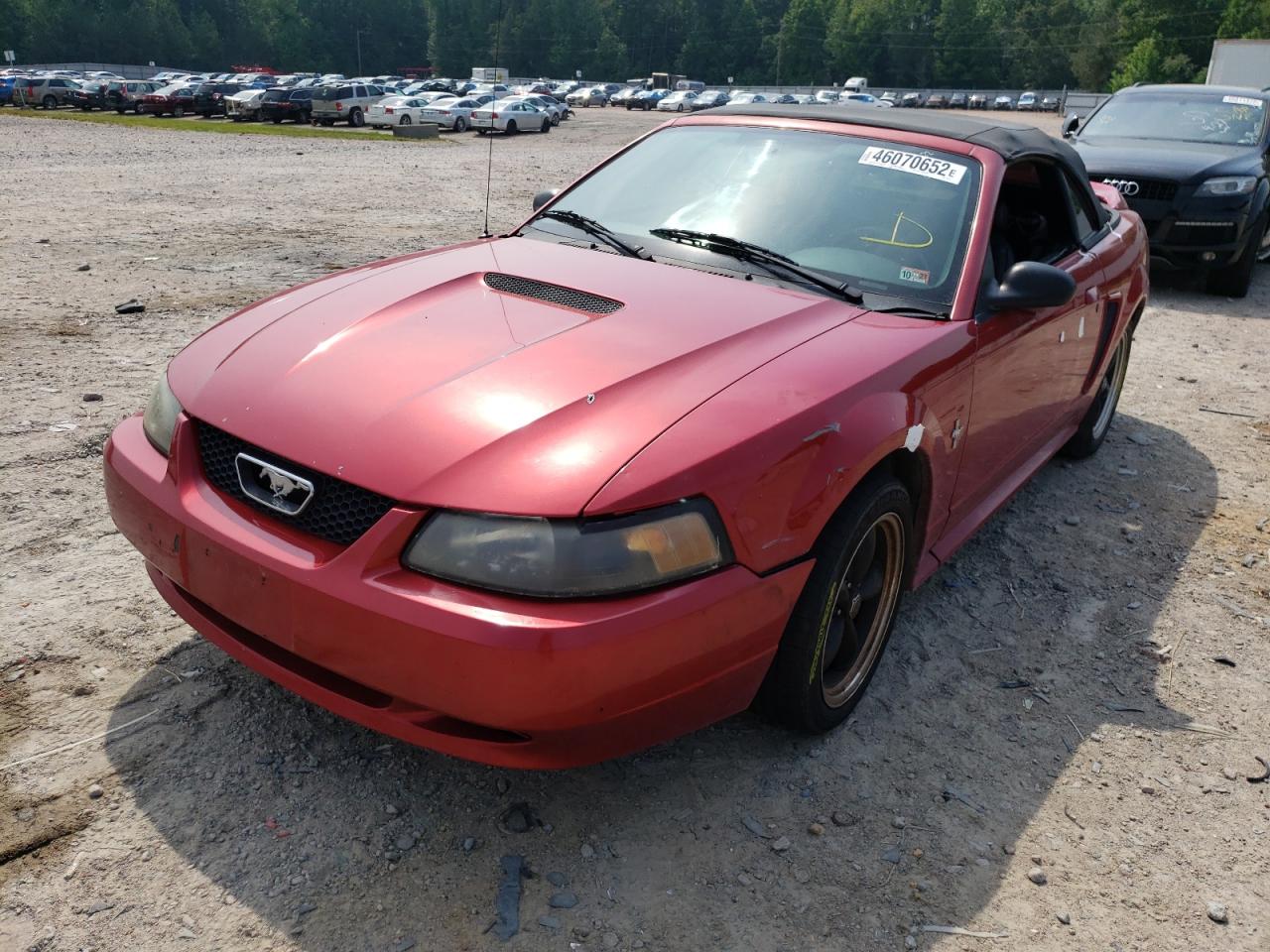 Photo 2 from auction – 2000 FORD MUSTANG with VIN 1FAFP4442YF217476