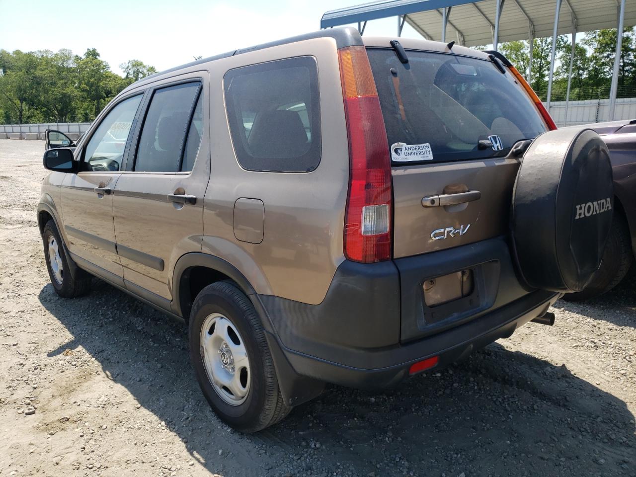 Photo 3 from auction – 2003 HONDA CR-V LX with VIN SHSRD68463U107025