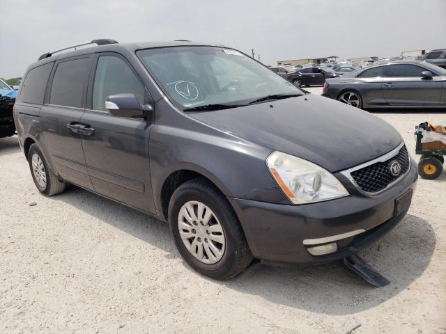 KIA SEDONA LX 2014 with VIN KNDMG4C76E6544150 - Photo from auction