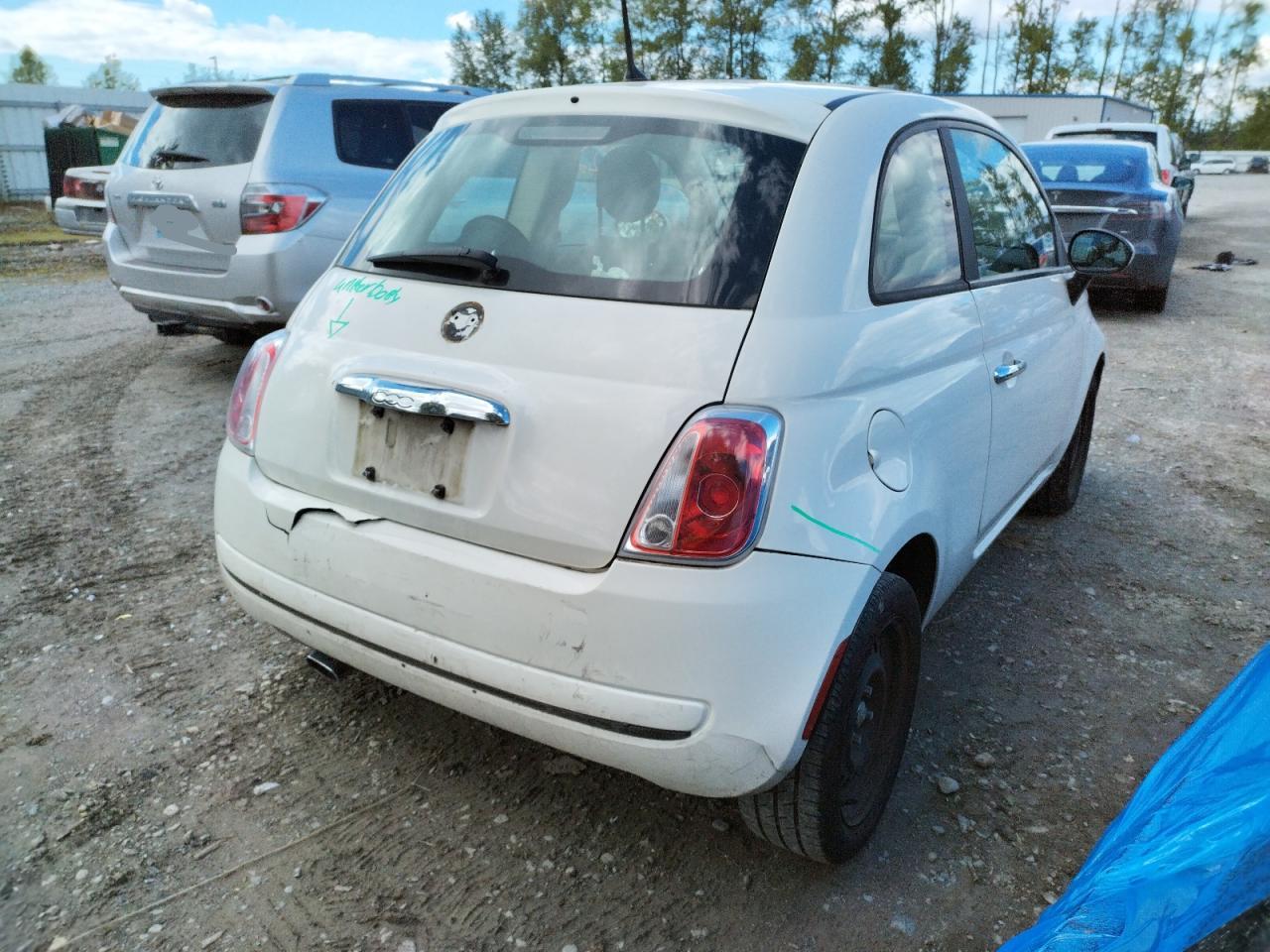 Photo 4 from auction – 2012 FIAT 500 POP with VIN 3C3CFFAR8CT128879