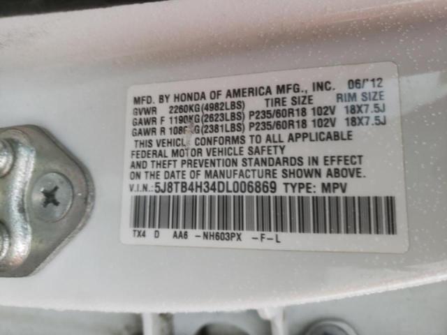 Photo 10 from auction – 2013 ACURA RDX with VIN 5J8TB4H34DL006869