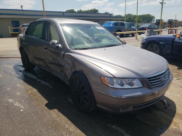 HYUNDAI AZERA SE 2008 with VIN KMHFC46FX8A272710 - Photo from auction