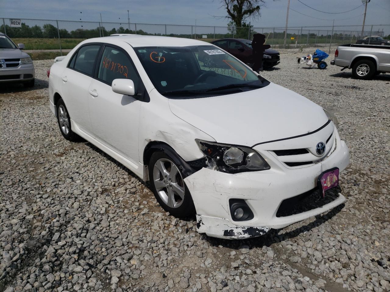 TOYOTA COROLLA BA 2011 with VIN 2T1BU4EE9BC632982 - Photo from auction