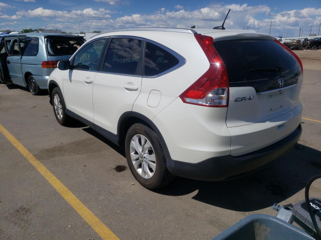Photo 3 from auction – 2014 HONDA CR-V EXL with VIN 5J6RM3H72EL017767