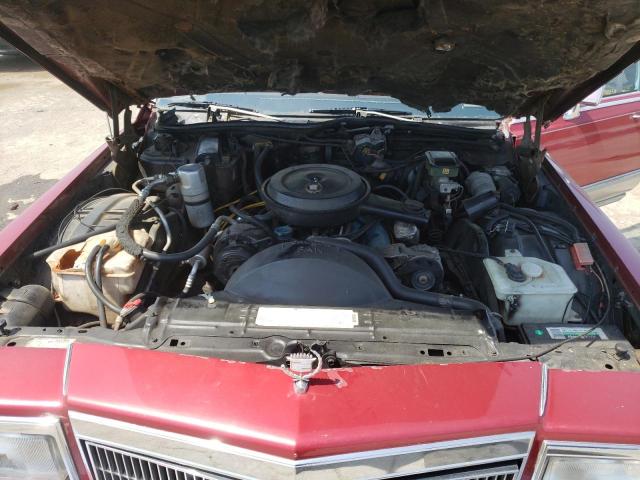 Photo 7 from auction – 1990 CADILLAC BROUGHAM with VIN 1G6DW54YXLR707638