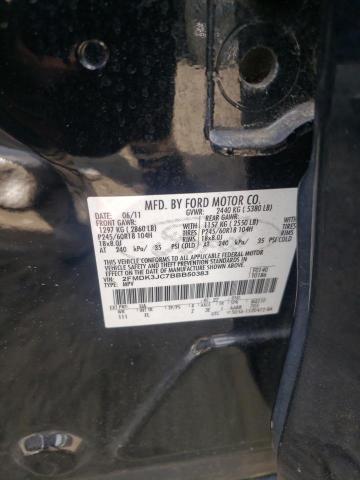 Photo 10 from auction – 2011 FORD EDGE SEL with VIN 2FMDK3JC7BBB50383