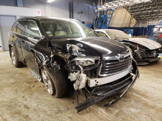 TOYOTA HIGHLANDER 2015 with VIN 5TDDKRFH4FS127644 - Photo from auction