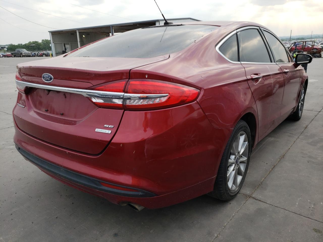 Photo 4 from auction – 2017 FORD FUSION SE with VIN 3FA6P0HD4HR149235
