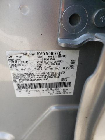 Photo 10 from auction – 2012 FORD EDGE SE with VIN 2FMDK3GC3CBA71995