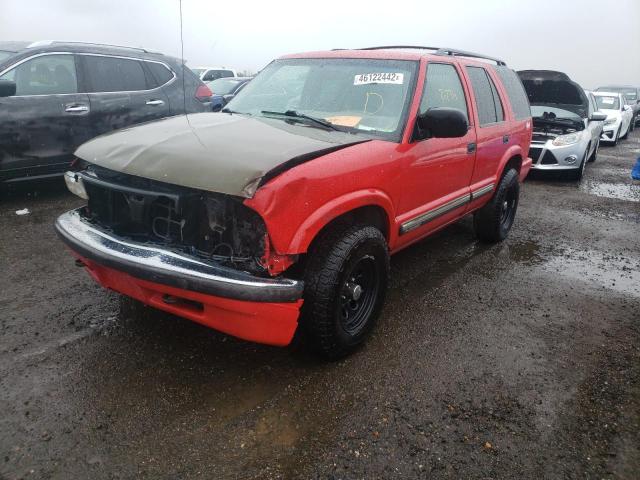 Photo 2 from auction – 2000 CHEVROLET BLAZER with VIN 1GNDT13W7Y2247277