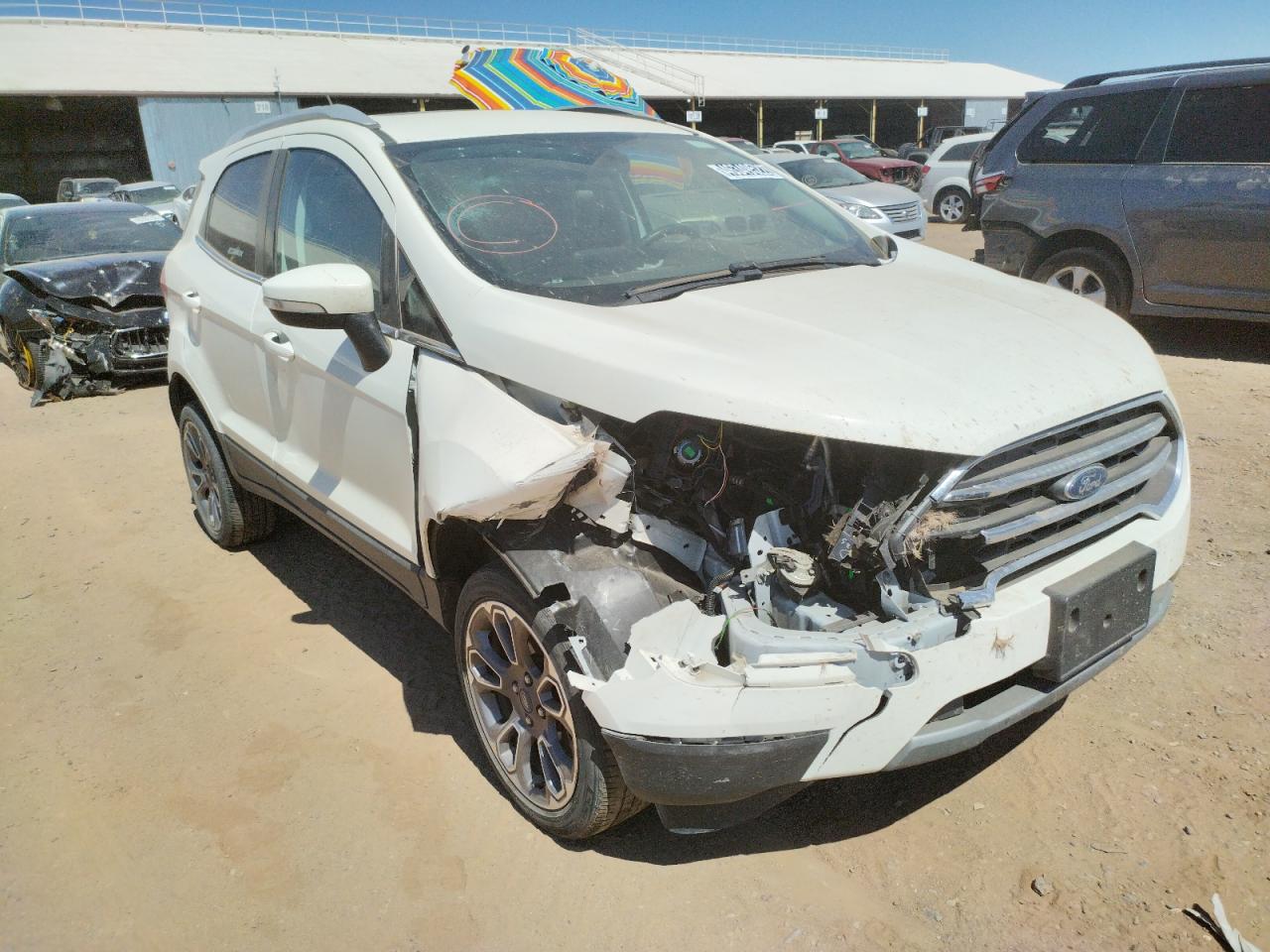 FORD ECOSPORT T 2020 with VIN MAJ6S3KL4LC335008 - Photo from auction