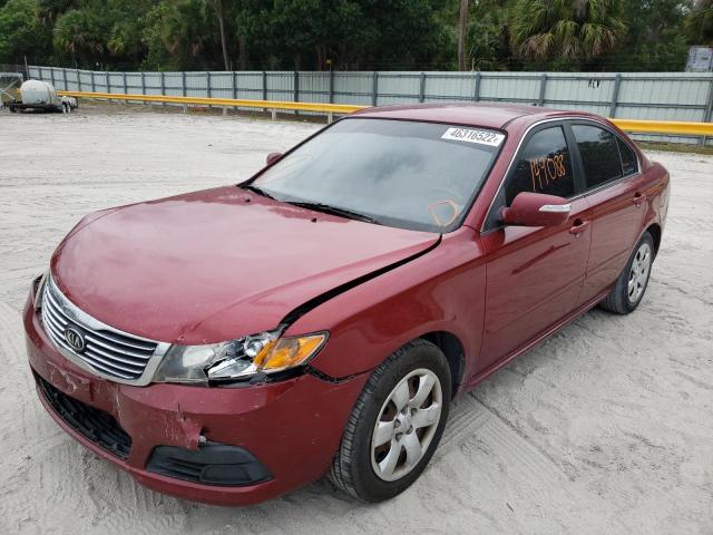 Photo 2 from auction – 2009 KIA OPTIMA LX with VIN KNAGE228395329190