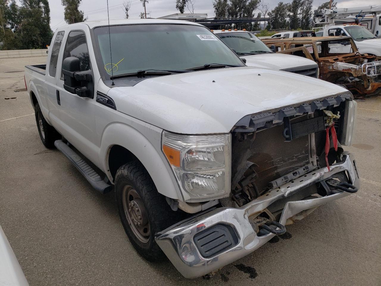FORD F250 SUPER 2012 with VIN 1FT7X2A62CEC31143 - Photo from auction