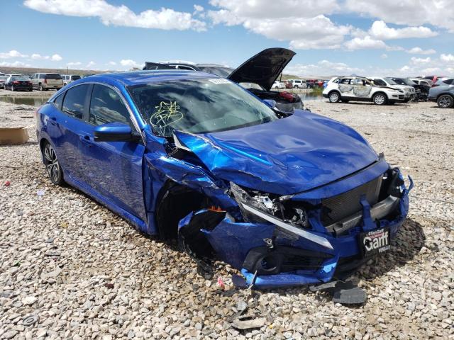 HONDA CIVIC EX 2018 with VIN JHMFC1F35JX004576 - Photo from auction