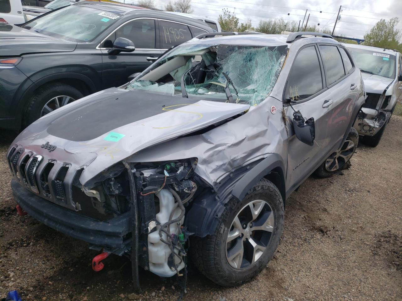 Photo 2 from auction – 2018 JEEP CHEROKEE T with VIN 1C4PJMBB0JD564629