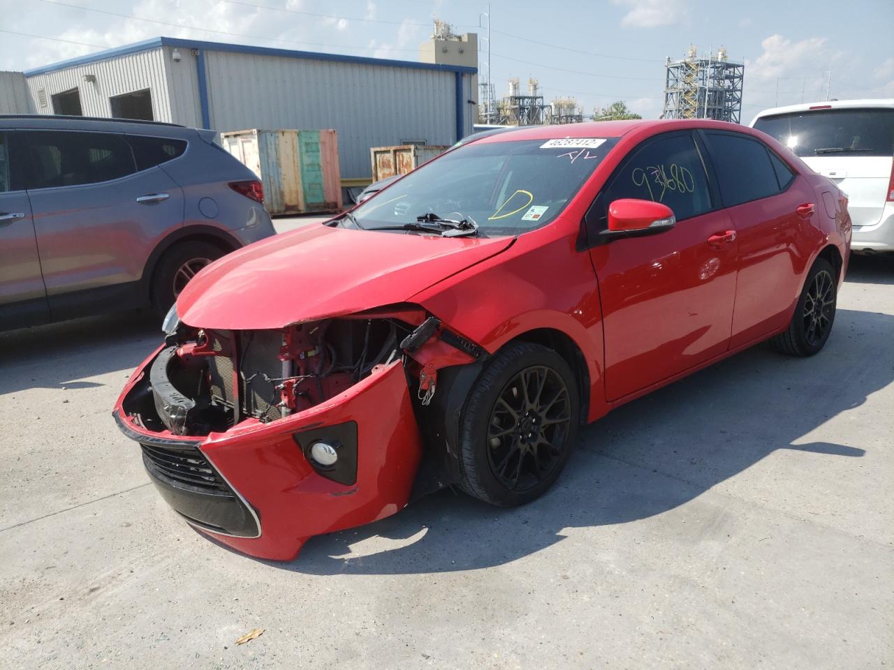 Photo 2 from auction – 2016 TOYOTA COROLLA L with VIN 2T1BURHE3GC600996