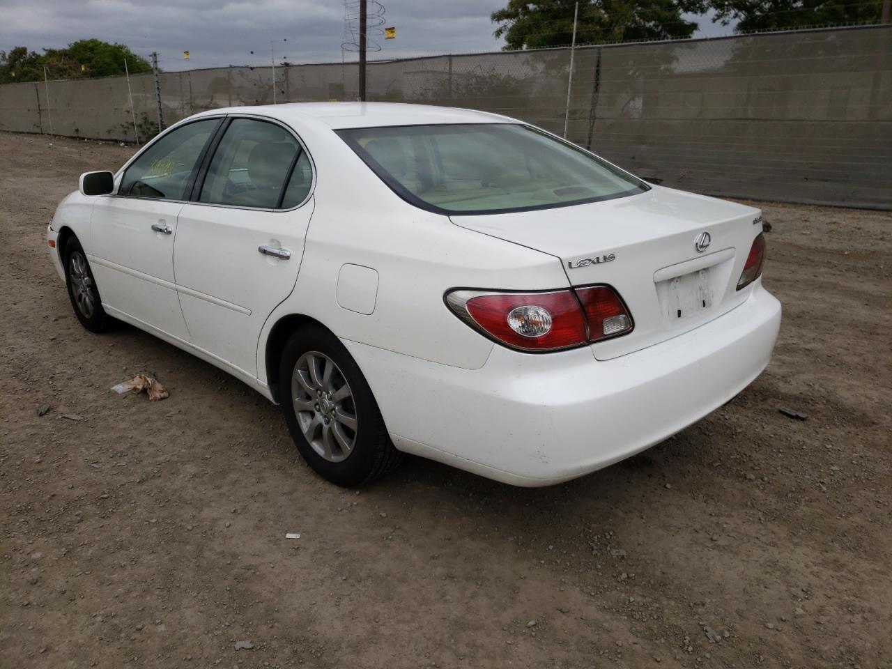 Photo 3 from auction – 2002 LEXUS ES 300 with VIN JTHBF30G625022014