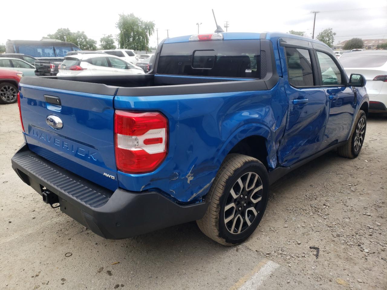 Photo 4 from auction – 2022 FORD MAVERICK X with VIN 3FTTW8F99NRA20223