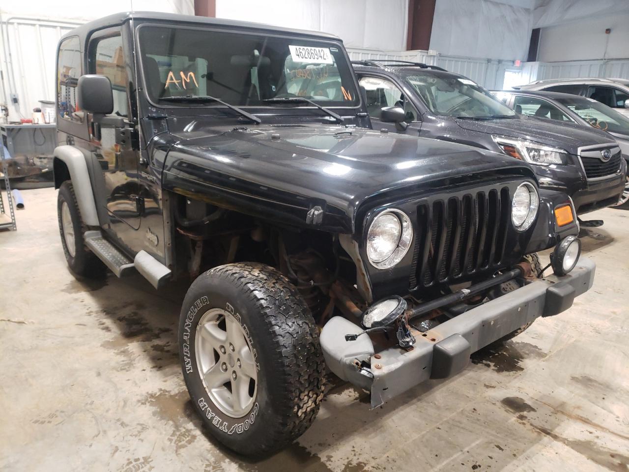 Photo 12 from auction – 2004 JEEP WRANGLER / with VIN 1J4FA49S04P801859