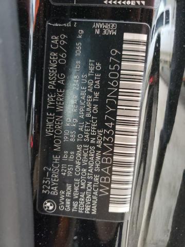 Photo 10 from auction – 2000 BMW 323 CI with VIN WBABM3347YJN60579