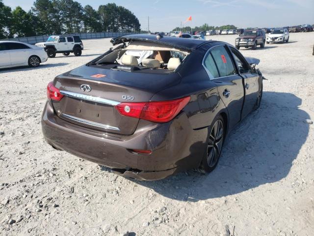 Photo 4 from auction – 2014 INFINITI Q50 BASE with VIN JN1BV7AP9EM670504