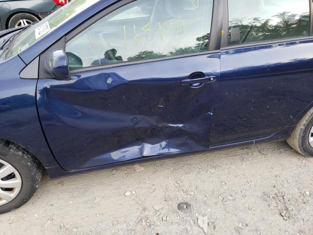 Photo 9 from auction – 2011 TOYOTA COROLLA BA with VIN 2T1BU4EE1BC666091