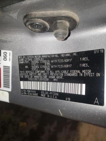 Photo 10 from auction – 2018 TOYOTA SIENNA L with VIN 5TDZZ3DC1JS915599