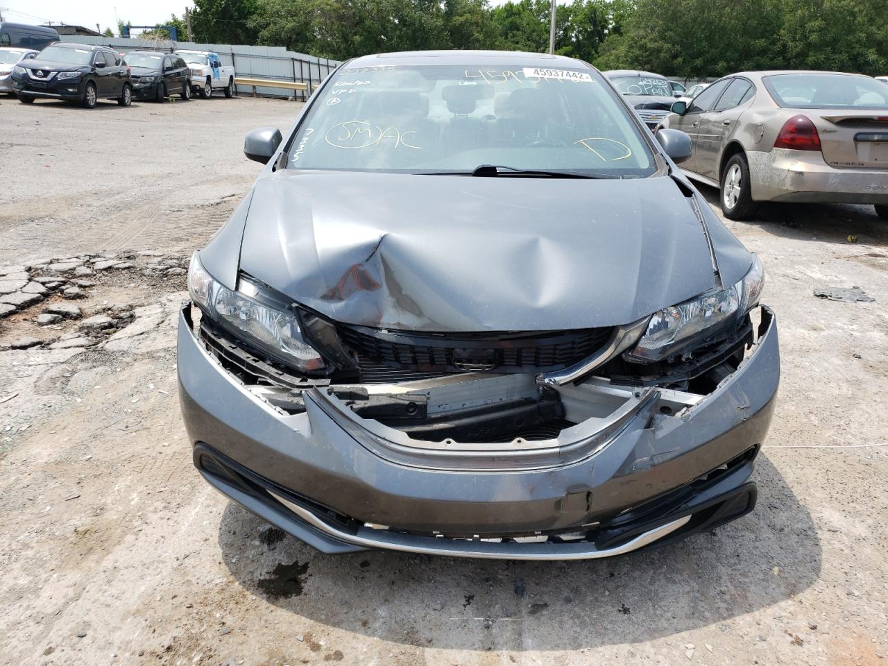 Photo 9 from auction – 2013 HONDA CIVIC EX with VIN 19XFB2F89DE207335