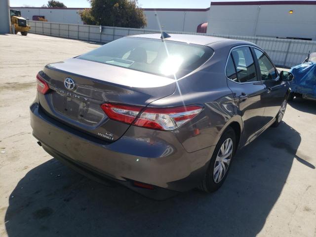 Photo 4 from auction – 2020 TOYOTA CAMRY LE with VIN 4T1C31AK6LU018537