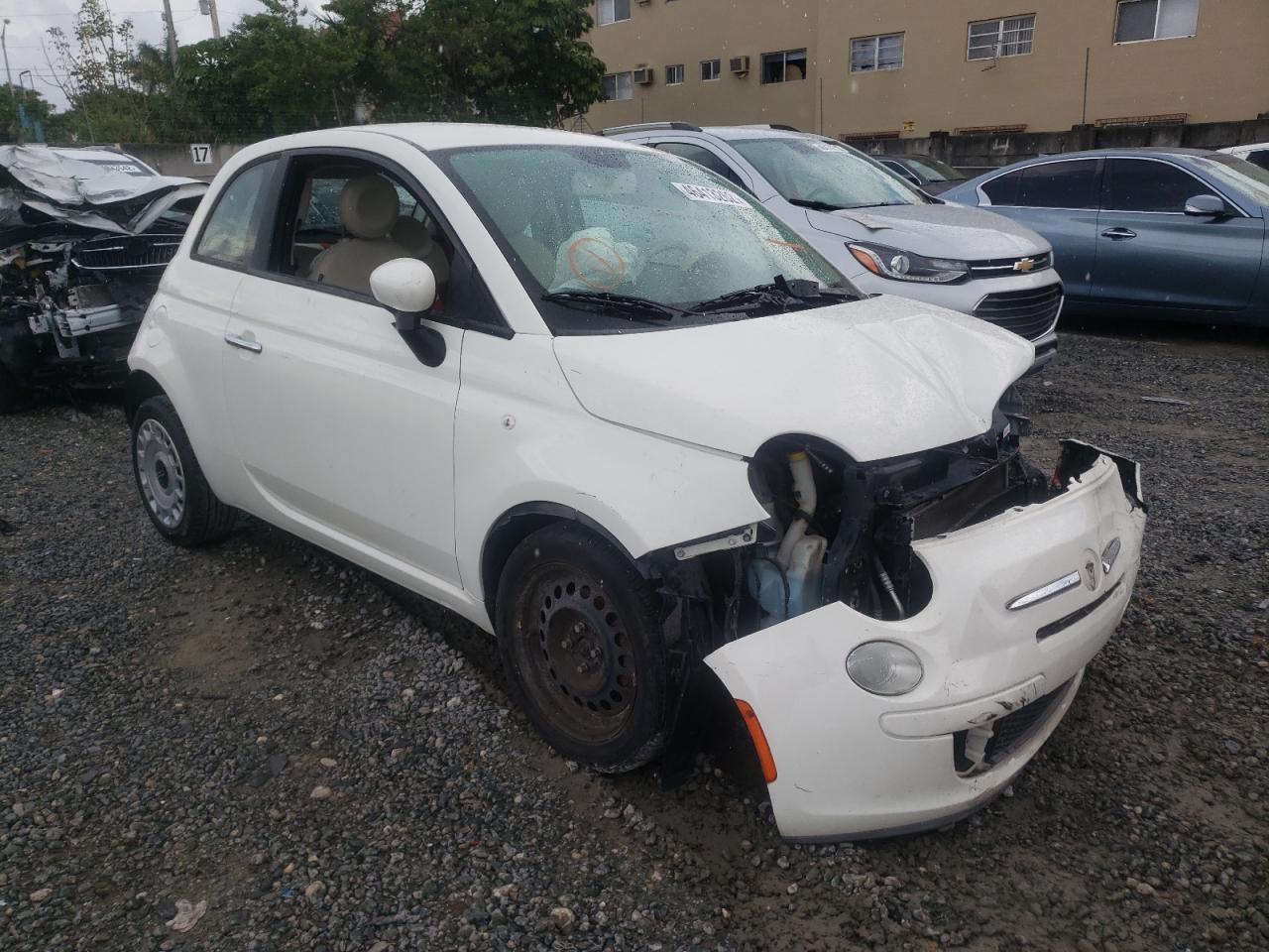 FIAT 500 POP 2012 with VIN 3C3CFFAR6CT339885 - Photo from auction