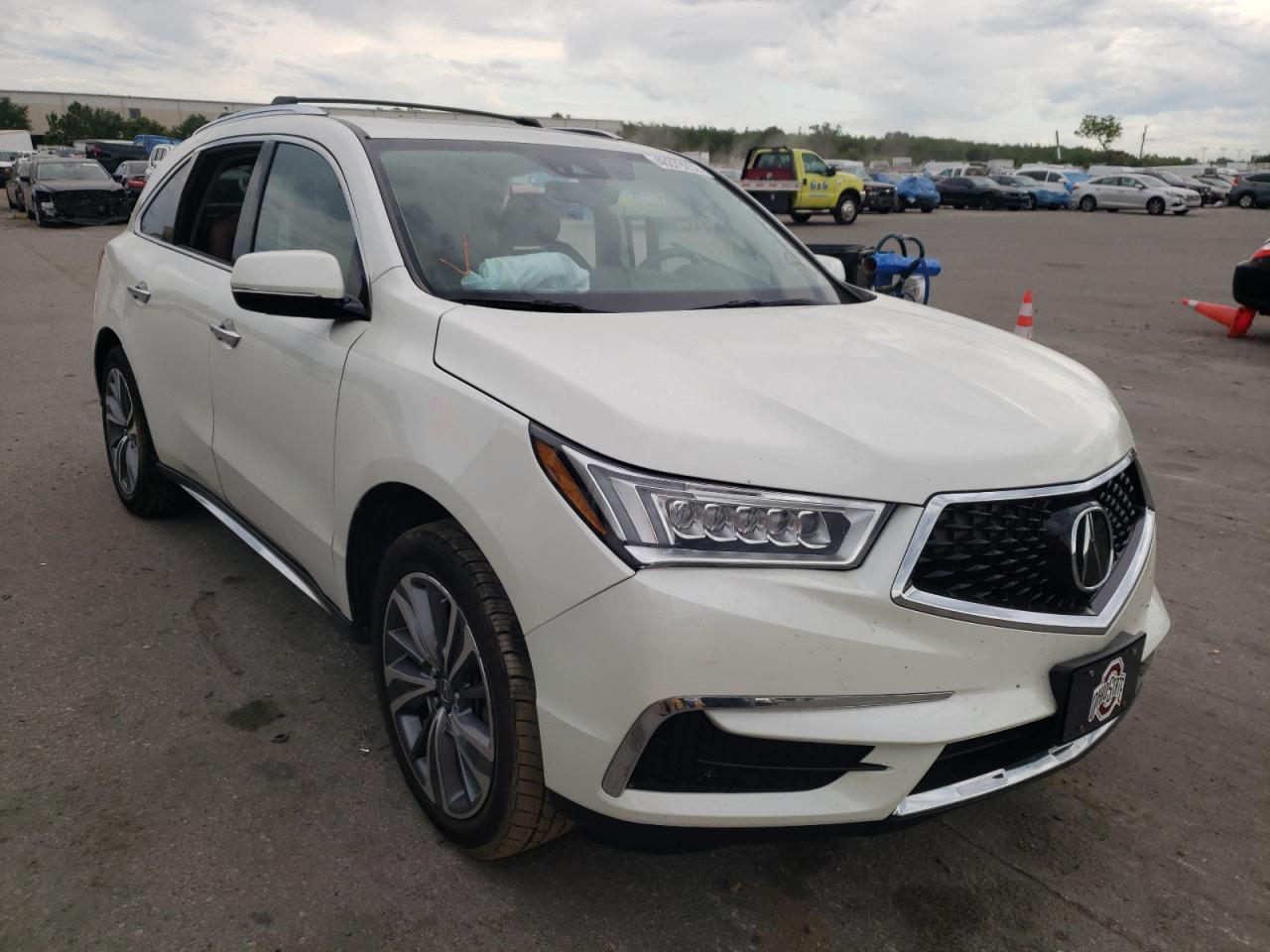 ACURA MDX TECHNO 2017 with VIN 5FRYD4H56HB008310 - Photo from auction