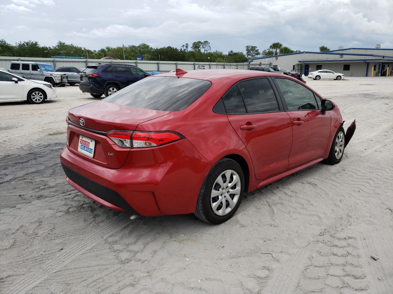 Photo 4 from auction – 2021 TOYOTA COROLLA LE with VIN JTDEPMAE2MJ180505