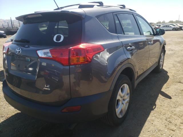 Photo 4 from auction – 2015 TOYOTA RAV4 LE with VIN 2T3BFREV9FW280585