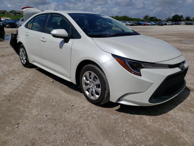 Photo 1 from auction – 2021 TOYOTA COROLLA LE with VIN JTDEPMAEXMJ125686