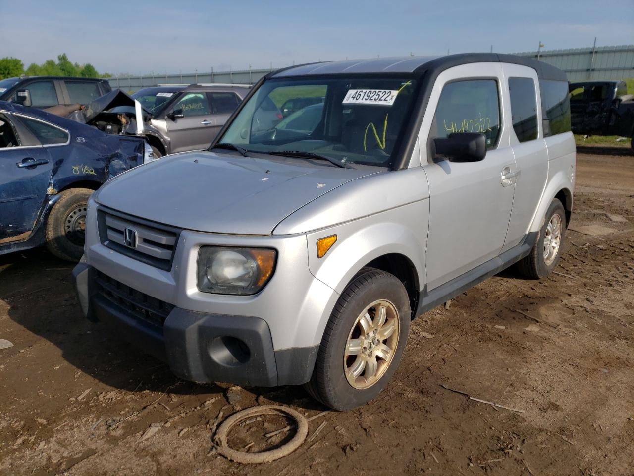 Photo 2 from auction – 2008 HONDA ELEMENT EX with VIN 5J6YH28758L018989