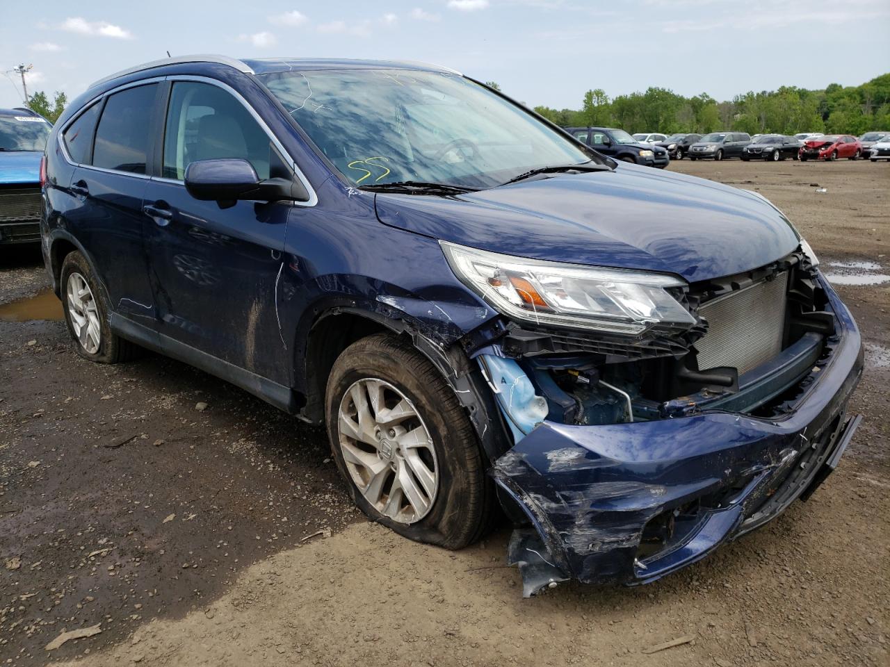 Photo 1 from auction – 2016 HONDA CR-V EXL with VIN 2HKRM4H77GH626324