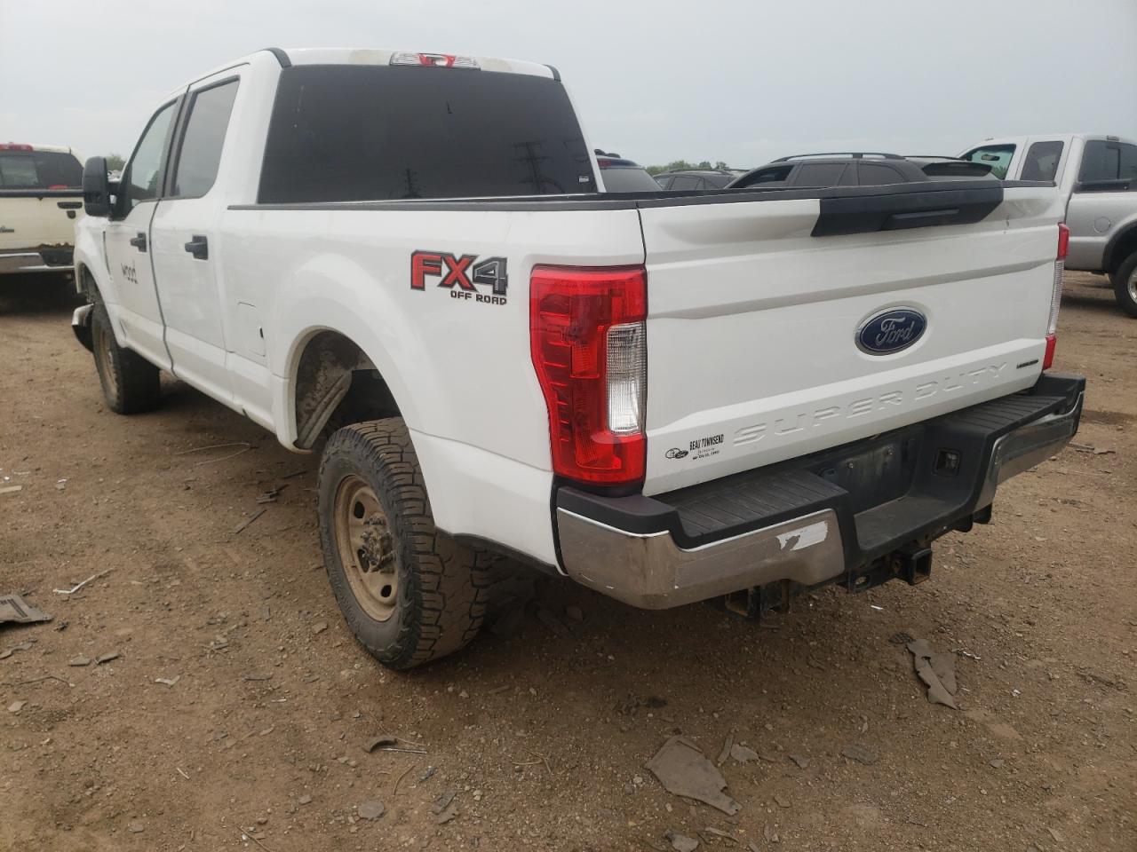 Photo 3 from auction – 2017 FORD F250 SUPER with VIN 1FT7W2B69HEE65286