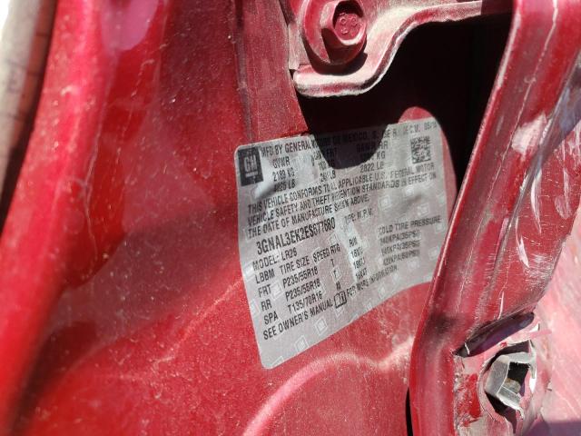 Photo 10 from auction – 2014 CHEVROLET CAPTIVA LT with VIN 3GNAL3EK2ES677680