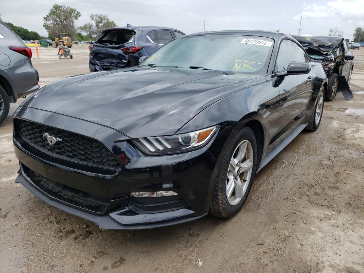 Photo 2 from auction – 2016 FORD MUSTANG with VIN 1FA6P8AM5G5261942