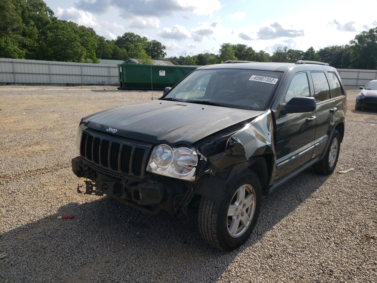 Photo 2 from auction – 2007 JEEP GRAND CHER with VIN 1J8GR48K57C534291