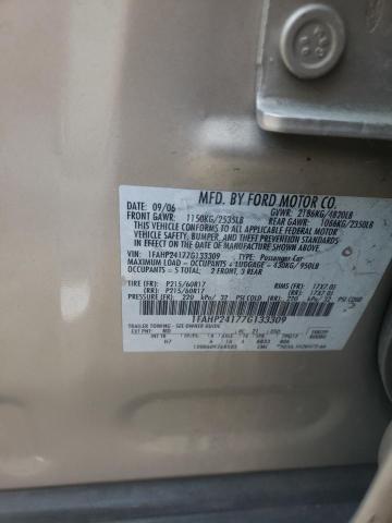 Photo 10 from auction – 2007 FORD FIVE HUNDR with VIN 1FAHP24177G133309