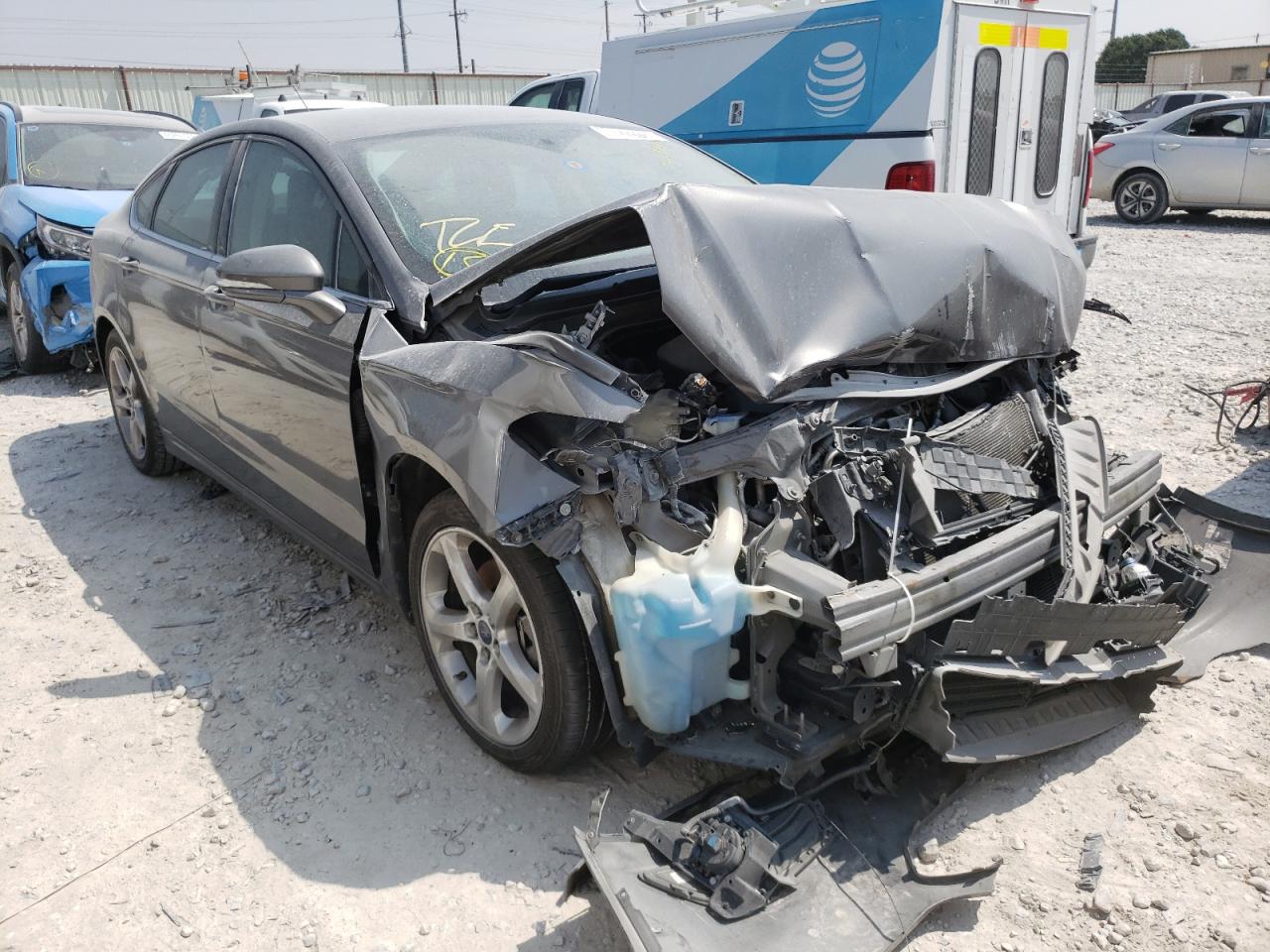 FORD FUSION SE 2014 with VIN 1FA6P0HD6E5369989 - Photo from auction