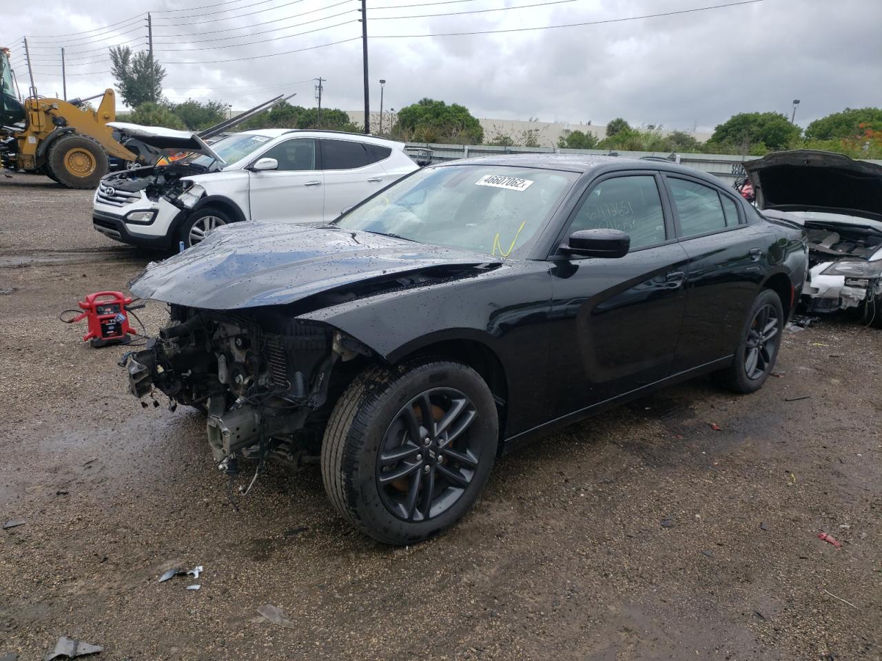 Photo 2 from auction – 2019 DODGE CHARGER SX with VIN 2C3CDXJG8KH697331