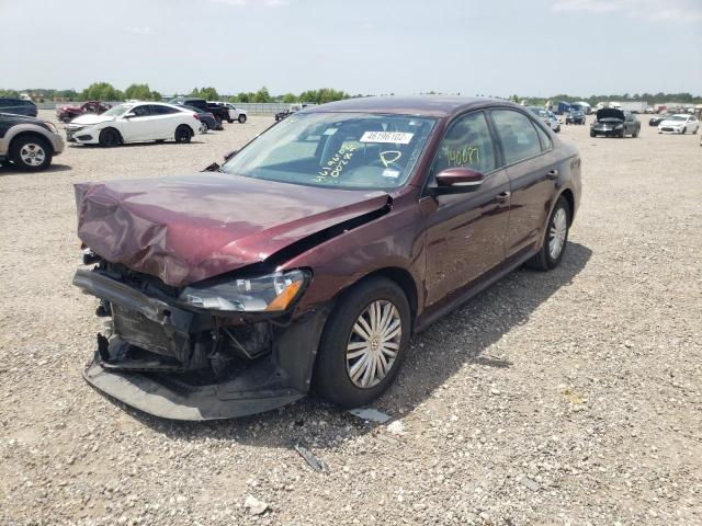 Photo 2 from auction – 2014 VOLKSWAGEN PASSAT S with VIN 1VWAP7A34EC002869