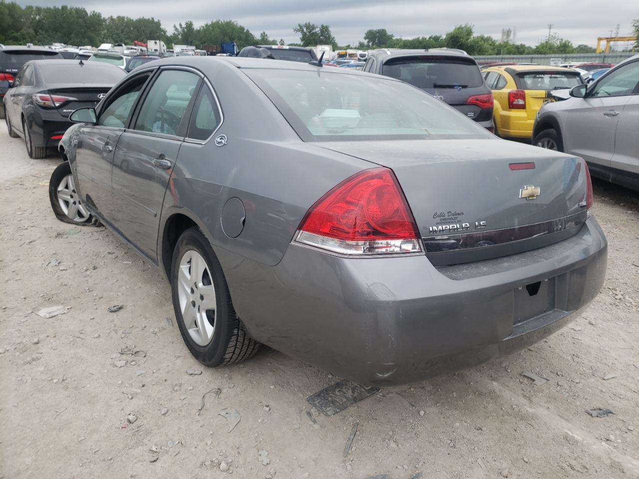 Photo 3 from auction – 2008 CHEVROLET IMPALA LS with VIN 2G1WB58K489281558
