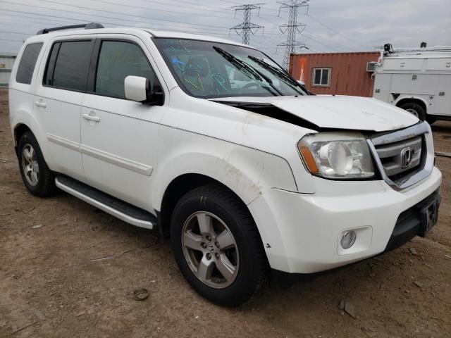 HONDA PILOT EXL 2011 with VIN 5FNYF4H51BB100184 - Photo from auction