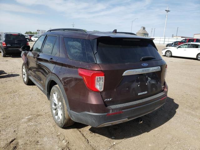 Photo 3 from auction – 2020 FORD EXPLORER X with VIN 1FMSK8DH6LGA53102