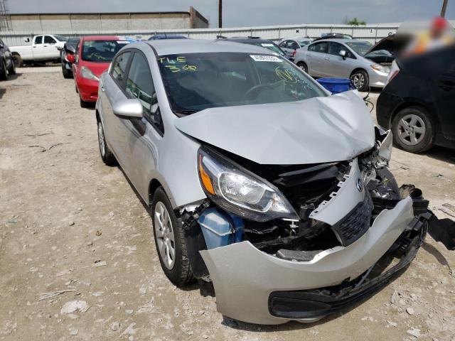 KIA RIO LX 2013 with VIN KNADM4A33D6282821 - Photo from auction