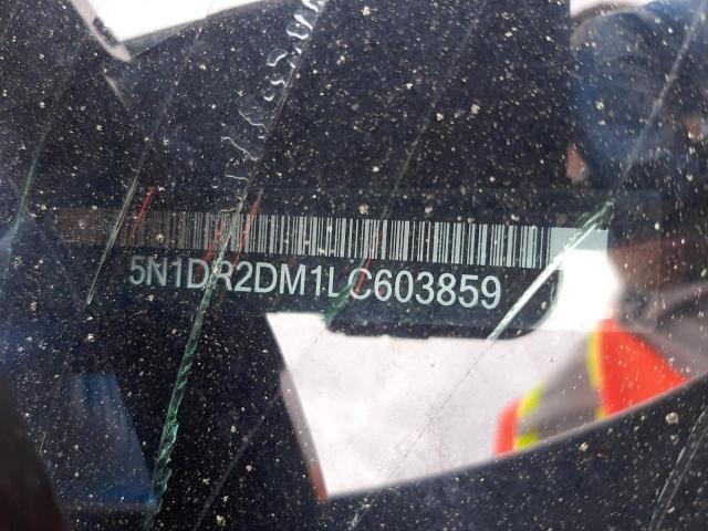 Photo 10 from auction – 2020 NISSAN PATHFINDER with VIN 5N1DR2DM1LC603859