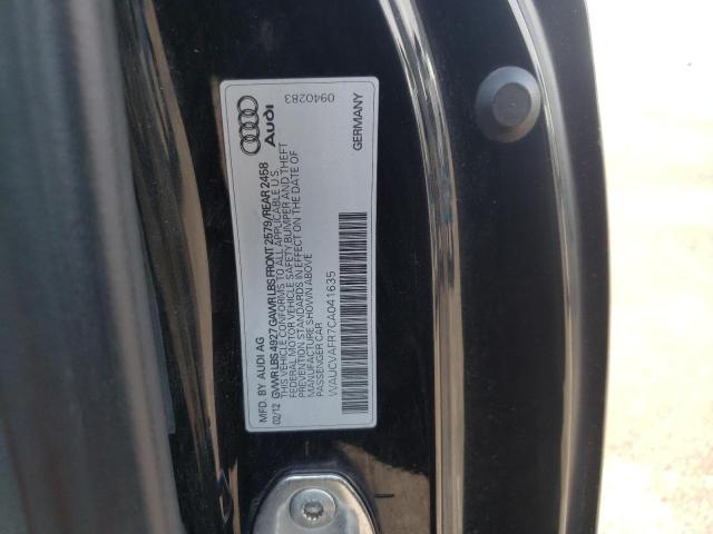 Photo 10 from auction – 2012 AUDI S5 PREMIUM with VIN WAUCVAFR7CA041635